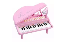 Музична іграшка Baoli піаніно-синтезатор Маленький музикант з мікрофоном 31 клави (BAO-1504C-P) - Фото