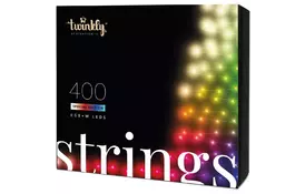 Гирлянда Twinkly Smart LED Strings RGBW 400, BT + WiFi, Gen II, IP44, кабель (TWS400SPP-BEU) - Фото