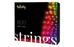 Гирлянда Twinkly Smart LED Strings RGB 600, BT + WiFi, Gen II, IP44 кабель че (TWS600STP-BEU)