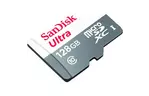Карта памяти SANDISK 128GB microSDHC class 10 UHS-I Ultra (SDSQUNR-128G-GN3MA)