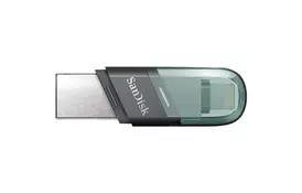 USB флеш накопичувач SanDisk 128GB iXpand USB 3.1 /Lightning (SDIX90N-128G-GN6NE) - Фото