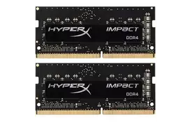 Модуль пам'яті для ноутбука SoDIMM DDR4 32GB (2x16GB) 2666 MHz HyperX Impact Kingston (HX426S16IB2K2/32) - Фото