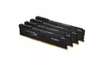 Модуль памяти для компьютера DDR4 64GB (4x16GB) 2400 MHz Fury Black Kingston (HX424C15FB4K4/64)