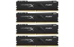 Модуль памяти для компьютера DDR4 64GB (4x16GB) 3600 MHz Fury Black Kingston (HX436C18FB4K4/64)
