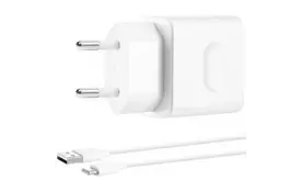 Зарядное устройство Huawei CP404B SuperCharge (Max 22.5W) + Type-C (White) (55033322) - Фото