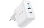 Зарядное устройство Anker PowerPort III Duo - 18W 2xUSB-С (White) (A2628321)