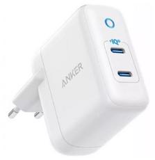 Зарядное устройство Anker PowerPort III Duo - 18W 2xUSB-С (White) (A2628321)