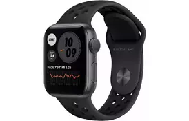 Смарт-часы Apple Watch Nike Series 6 GPS 40mm Space Gray Aluminum Case with A (M00X3UL/A) - Фото