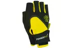 Перчатки для фитнеса PowerPlay 1728D XS Black/Yellow (PP_1728D_XS_Black/Yellow)