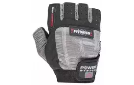 Перчатки для фитнеса Power System Fitness PS-2300 M Grey/Black (PS-2300_M_Black-grey) - Фото