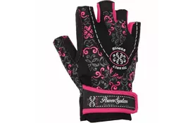 Рукавички для фітнесу Power System Classy Woman PS-2910 S Pink (PS_2910_S_Black/Pink) - Фото