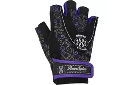 Перчатки для фитнеса Power System Classy Woman PS-2910 XS Purple (PS_2910_XS_Black/Purple) - Фото