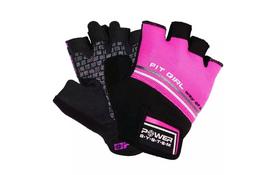 Рукавички для фітнесу Power System Fit Girl Evo PS-2920 M Pink (PS_2920_M_Pink) - Фото