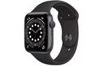 Смарт-часы Apple Watch Series 6 GPS, 40mm Space Gray Aluminium Case with Blac (MG133UL/A)