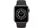Смарт-часы Apple Watch Series 6 GPS, 40mm Space Gray Aluminium Case with Blac (MG133UL/A)