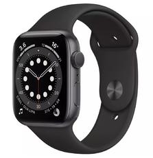 Смарт-часы Apple Watch Series 6 GPS, 40mm Space Gray Aluminium Case with Blac (MG133UL/A)
