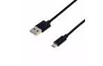 Дата кабель USB 2.0 AM to Micro 5P 1.5m black Grand-X (PM015B)