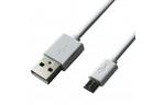 Дата кабель USB 2.0 AM to Micro 5P 1.5m white Grand-X (PM015W)