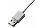 Дата кабель USB 2.0 AM to Micro 5P 1.5m white Grand-X (PM015W)