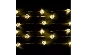 Гирлянда Luca Lighting Мерцающие шарики 2 м (8718861121834) - Фото