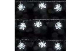 Гирлянда Luca Lighting Снежинка 3,9 м (8717669895848) - Фото