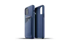 Чехол для моб. телефона MUJJO iPhone 12 / 12 Pro Full Leather Wallet, Monaco Blue (MUJJO-CL-008-BL) - Фото