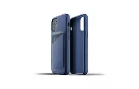Чехол для моб. телефона MUJJO iPhone 12 Mini Full Leather Wallet, Monaco Blue (MUJJO-CL-014-BL) - Фото