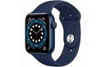 Смарт-часы Apple Watch Series 6 GPS, 44mm Blue Aluminium Case with Deep Navy (M00J3UL/A)