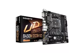 Материнская плата GIGABYTE B450M DS3H V2 - Фото