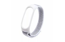 Ремінець для фітнес браслета XoKo Nylon для Xiaomi Mi Smart Band 5 White (XK-NLN5-WT) - Фото