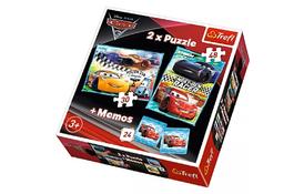 Пазл TREFL Гонки нового поколения, пазл 2в1 + мемо (TFL-90706) - Фото