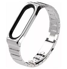 Ремешок для фитнес браслета XoKo Metal Premium для Mi Band 3/4 Silver (XK-XM-SB-SLR)