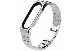 Ремешок для фитнес браслета XoKo Metal Premium для Mi Band 3/4 Silver (XK-XM-SB-SLR) - Фото