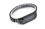Ремешок для фитнес браслета XoKo Metel для Xiaomi Mi Band 3/4 Black (XK-XM-NJ-Black)