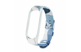 Ремешок для фитнес браслета XoKo Ремінець ХоКо Сamo Premium Band для Xiaomi Mi band 5 Blue (XK-M5-CMBl) - Фото