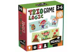 Пазл HEADU Логика для самых маленьких - таланты и профессии (IT20782) - Фото