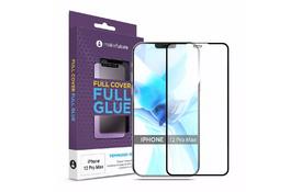 Скло захисне MakeFuture Apple iPhone 12 Pro Max Full Cover Full Glue (MGF-AI12PM) - Фото