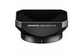 Бленда к объективу OLYMPUS LH-48 Lens Hood (metal) M1220 Black (V324480BW000) - Фото