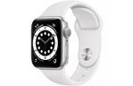 Смарт-часы Apple Watch Series 6 GPS, 40mm Silver Aluminium Case with White Sp (MG283UL/A)
