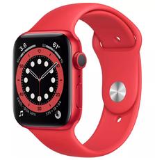 Смарт-часы Apple Watch Series 6 GPS, 44mm PRODUCT(RED) Aluminium Case with PR (M00M3UL/A)