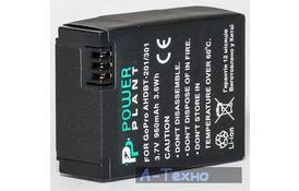 Акумулятор до фото/відео PowerPlant GoPro Hero 3, AHDBT-201, 301 (DV00DV1357) - Фото