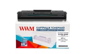 Картридж WWM HP LJ M107a/135w/137fnw 106A Black (W1106-WWM) - Фото