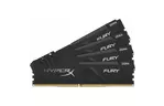 Модуль памяти для компьютера DDR4 128GB (4x32GB) 3200 MHz HyperX Fury Black Kingston (HX432C16FB3K4/128)