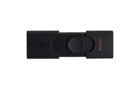 USB флеш накопичувач Kingston 64GB DataTraveler Duo USB 3.2 Gen1/Type-C (DTDE/64GB) - Фото