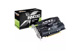 Відеокарта INNO3D GeForce GTX1650 4096Mb COMPACT (N16501-04D6-1720VA29) - Фото