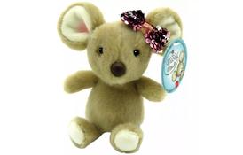 М'яка іграшка Aurora Мишеня дівчинка 17 см (190063B) - Фото