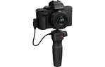 Цифровой фотоаппарат PANASONIC DC-G100 Kit 12-32mm Black + ручка штатив (DC-G100VEE-K)