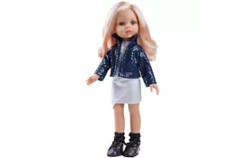 Лялька Paola Reina Карла в синій куртці 32 см (04514) - Фото