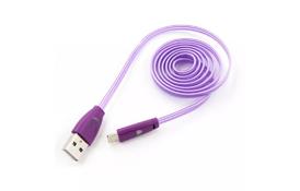 Дата кабель DENGOS PLS-L-LED-PLSK-PURPLE - Фото