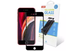 Скло захисне GLOBAL Full Glue Apple Iphone SE 2020 (1283126501395) - Фото